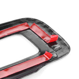 Carbon Fiber Black Steering Wheel Cover Trim Interior For Ford Mustang 2015-2022 – product image 4