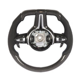 Carbon Fiber Steering Wheel For BMW F30 F32 F20 F87 F80 F82 F21 F22 M2 M3 M4 M5 – product image