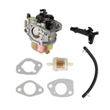 Carburetor Kit Pair W/Fuel Line For Honda GX270 GX340 GX390 GX420 16100-ZF6-V01 – product image 4