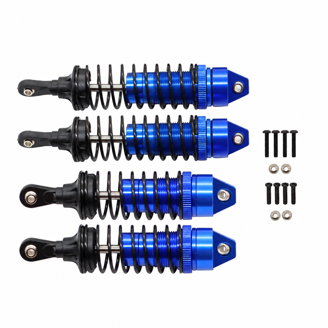 Front and Rear Shock Absorber Set for Traxxas Slash Rustler Stampede VXL 1/10