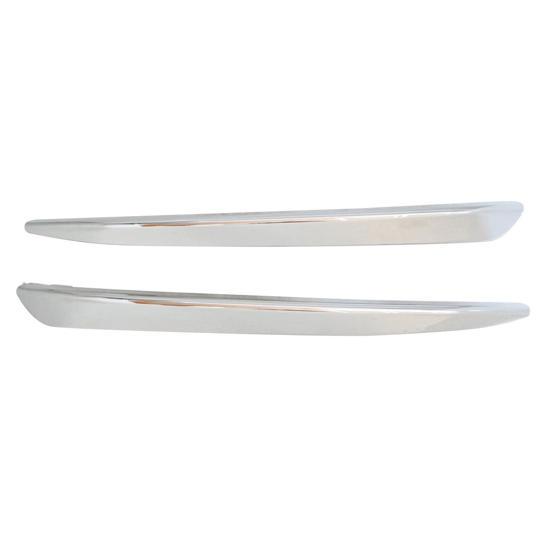 Front Bumper Chrome Trim Pair for 2015-2020 Chevrolet Tahoe Suburban 22936485