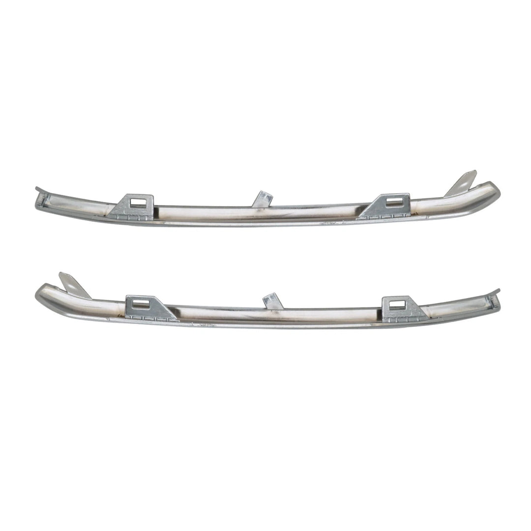 Front Bumper Chrome Trim Pair for 2015-2020 Chevrolet Tahoe Suburban 22936485