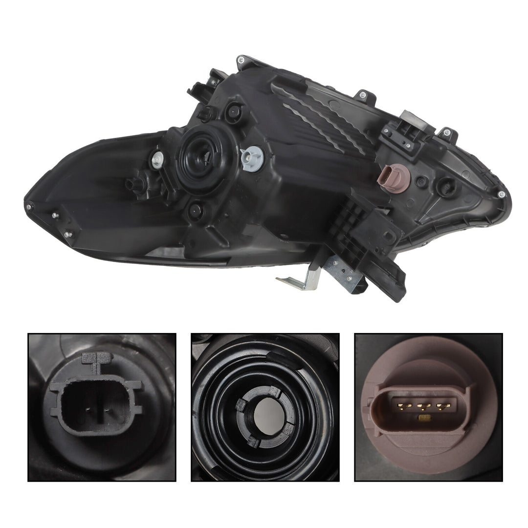Halogen Headlight Pair for 2015-2019 Nissan Versa - product view 2