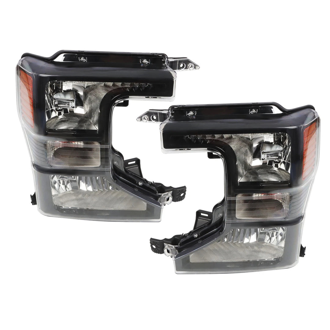 Halogen Headlight Pair for 2020-2022 Ford F-250 F-350 Super Duty LC3Z13008B
