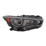 Right LED Headlight without AFS for 2014-2022 Infiniti Q50 - view 1