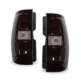 Smoke Tail Light Pair for 2007-2014 Chevrolet Suburban Tahoe GM2800196 - view 2