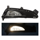 Front Halogen Fog Light Pair for 2016-2018 Hyundai Tucson