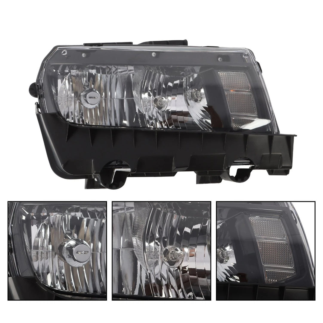 Right Halogen Headlight with Bulb for 2014-2015 Chevrolet Camaro - product view 4