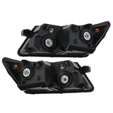 Chrome Headlight Assembly Pair for 2009-2020 Dodge Journey