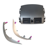 Center Dash A/C Vent Panel with Trim for 2009-2013 Toyota Corolla