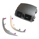 Center Dash A/C Vent Panel with Trim for 2009-2013 Toyota Corolla
