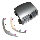 Center Dash A/C Vent Panel with Trim for 2009-2013 Toyota Corolla