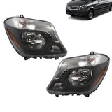 Halogen Headlight Pair for 2014-2018 Mercedes-Benz Sprinter 2500 3500 - product view 1