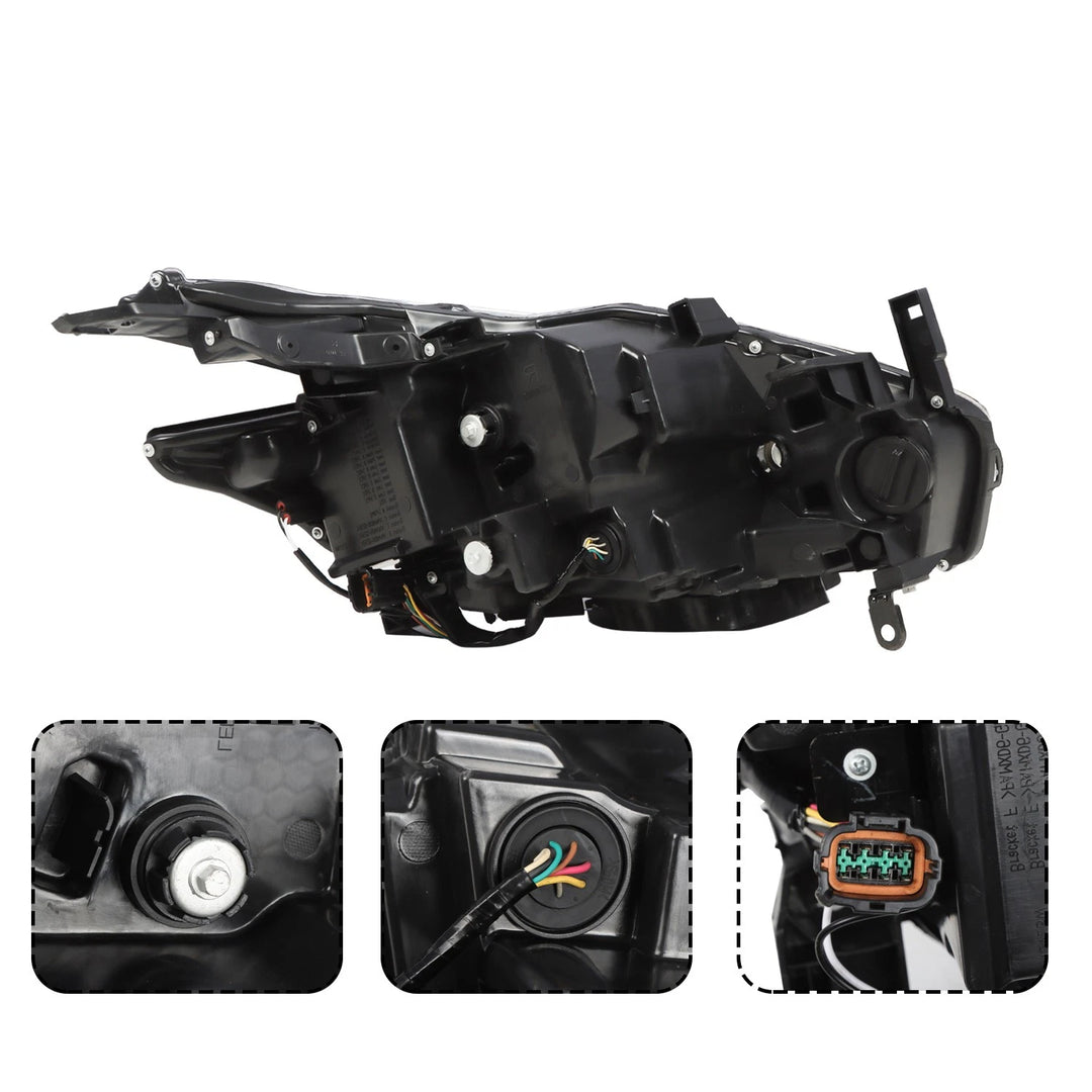LED Headlight Pair for 2015-2018 Nissan Murano - product view 8