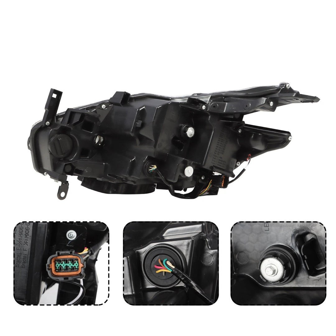 LED Headlight Pair for 2015-2018 Nissan Murano - product view 9