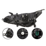 LED Headlight Pair for 2019-2022 Nissan Altima 260106CA0A 260606CA5B - view 7