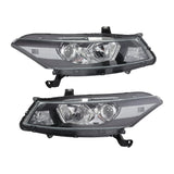 Halogen Projector Headlight Pair for 2008-2012 Honda Accord Coupe HO2502135 HO2503135