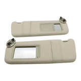 Tan Sun Visor Pair for 2007-2011 Toyota Camry