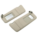 Tan Sun Visor Pair for 2007-2011 Toyota Camry