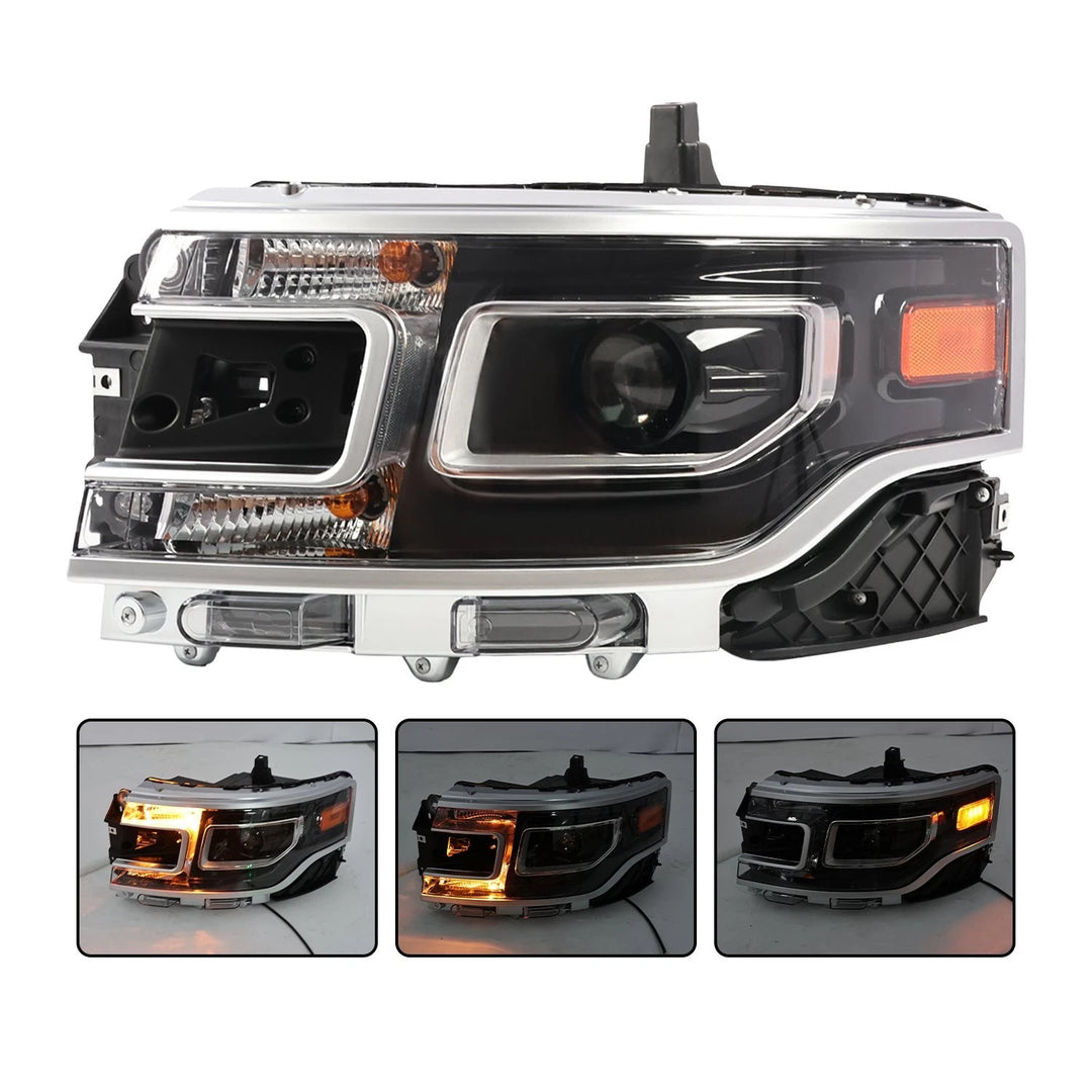 Left HID Projector Headlight for 2013-2019 Ford Flex - product view 2