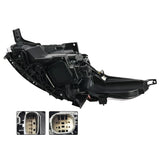 Halogen Headlight Pair for 2011-2015 Ford Explorer BB5Z13008N BB5Z13008J