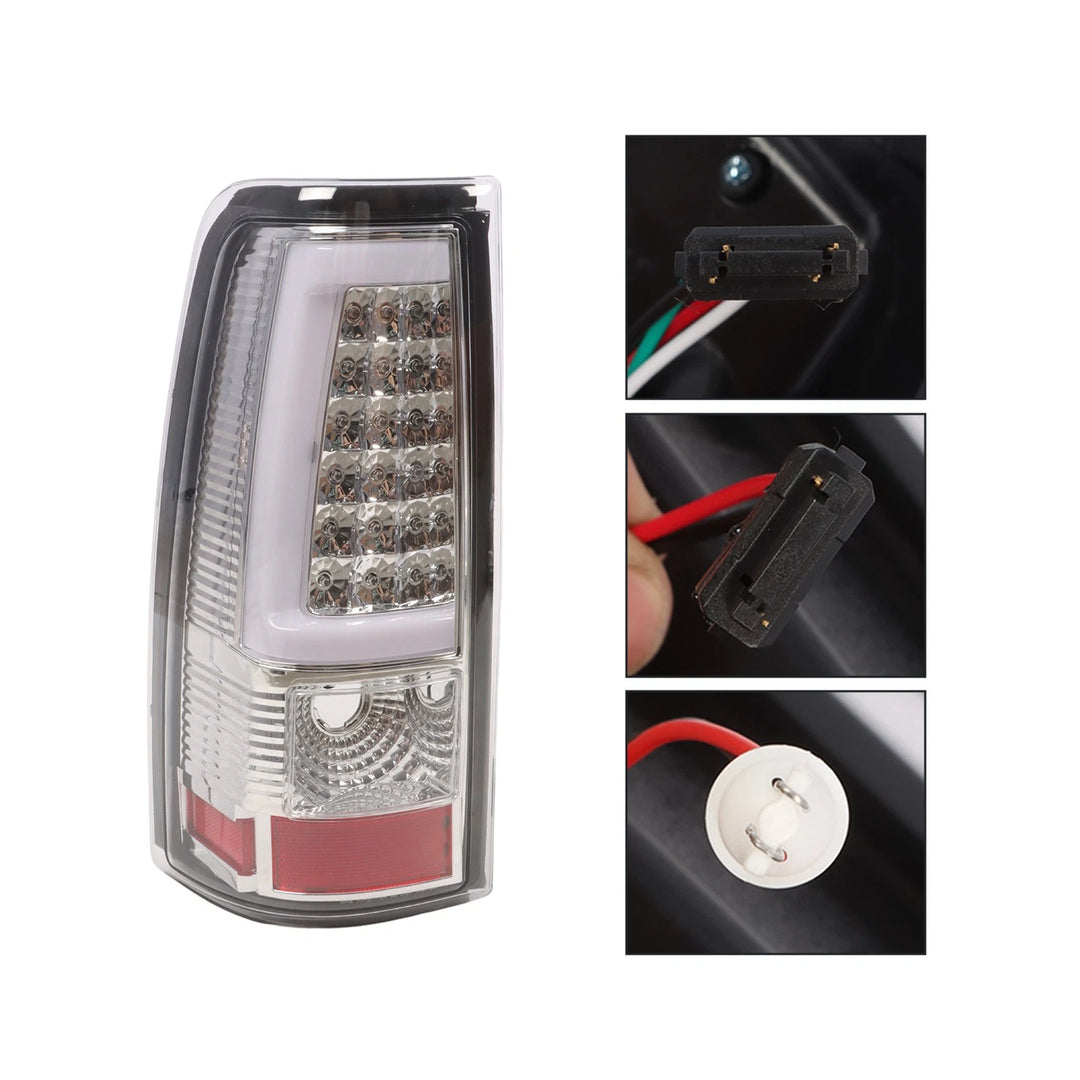 LED Tail Light Pair for 2003-2006 Chevrolet Silverado 1500 2500 3500 - product view 1