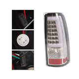 LED Tail Light Pair for 2003-2006 Chevrolet Silverado 1500 2500 3500 - product view 2
