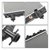 Aluminum Radiator with Oil Cooler for 2012-2015 Chevrolet Camaro 3.6L 13341