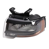Halogen Headlight Pair for 2015-2017 Ford Expedition Black - view 5