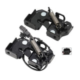 Hood Lock Latch Pair for Nissan 370Z GT-R Infiniti G35 G37 Q40 Q60 - view 1