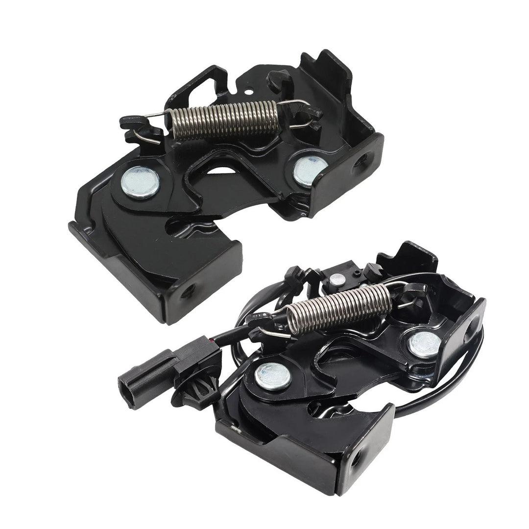 Hood Lock Latch Pair for Nissan 370Z GT-R Infiniti G35 G37 Q40 Q60 - view 3