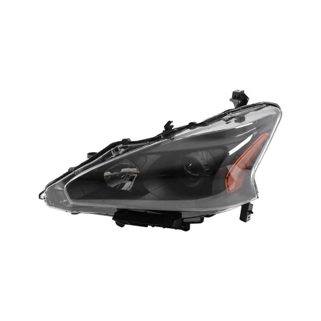 Halogen Headlight Pair for 2013-2015 Nissan Altima Sedan Black - view 2