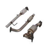 Catalytic converter Set For Honda Accord 2.4L 2013-2017 Front Manifold & Rear – product image