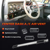 Center Dash A/C Air Vent Trim Plate Fit for 1973-1980 Chevy GMC Truck 3979751 US – product image 2