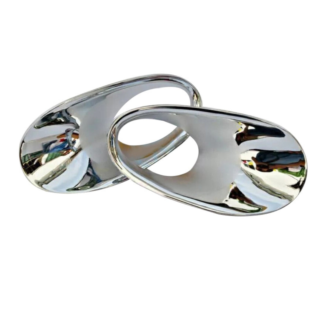 Chrome Fog Light Frame Pair for 2008-2010 Honda Accord Sedan