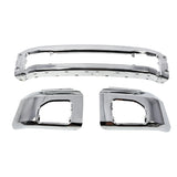 Chrome Front Bumper Face Bar for Ford F250/350 Super Duty 20-22 w/ Fog Lamps LC3Z17757C – product image 2