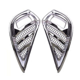 Chrome Front Fog Light Bezel Trim Pair for 2020-2022 Toyota Highlander