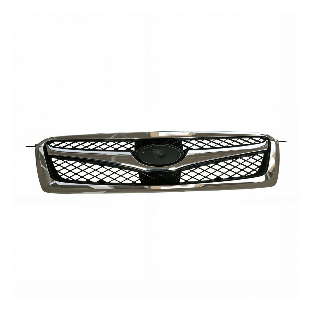 Chrome Front Grille with Black Insert for 2010-2012 Subaru Legacy