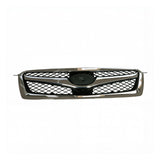 Chrome Front Grille with Black Insert for 2010-2012 Subaru Legacy