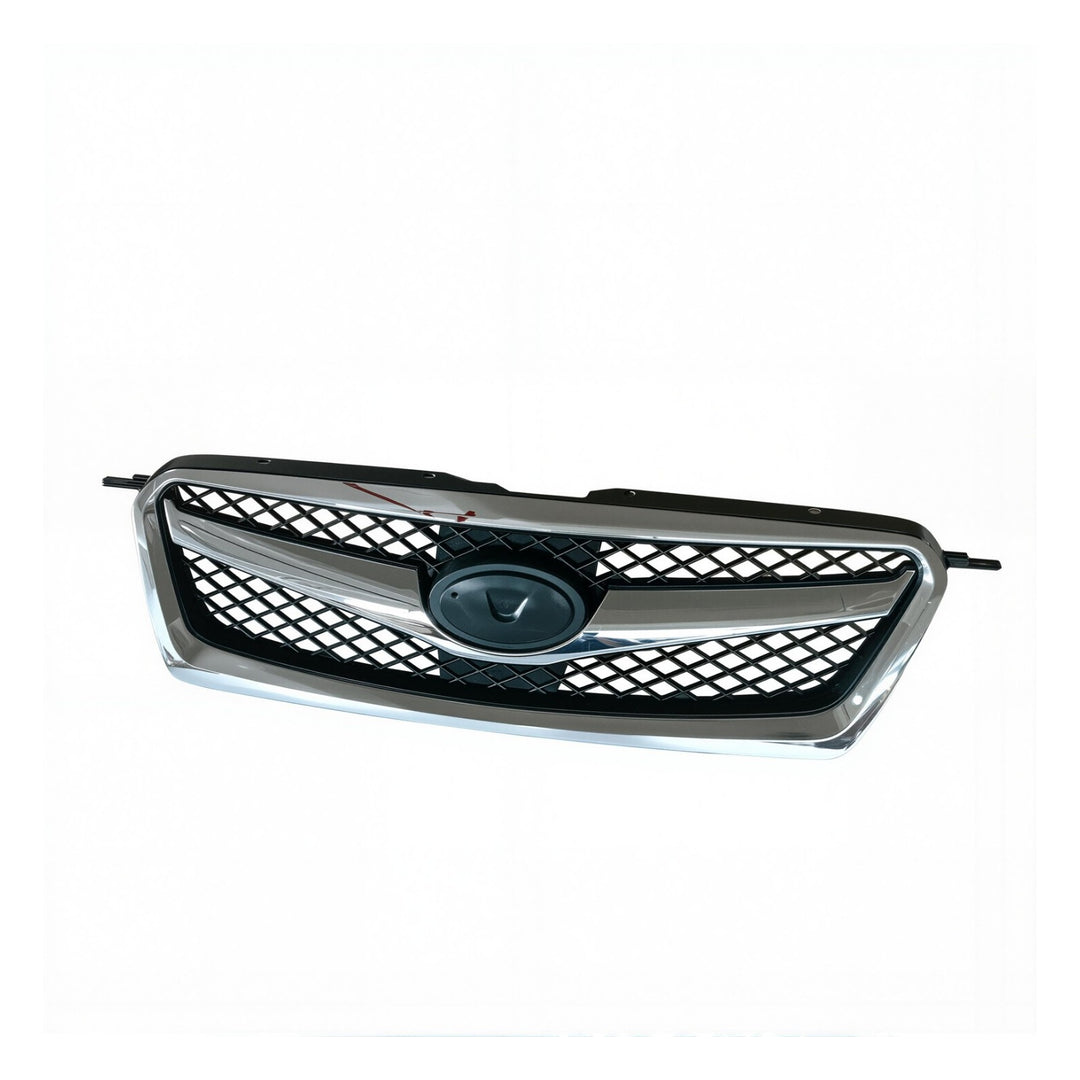 Chrome Front Grille with Black Insert for 2010-2012 Subaru Legacy
