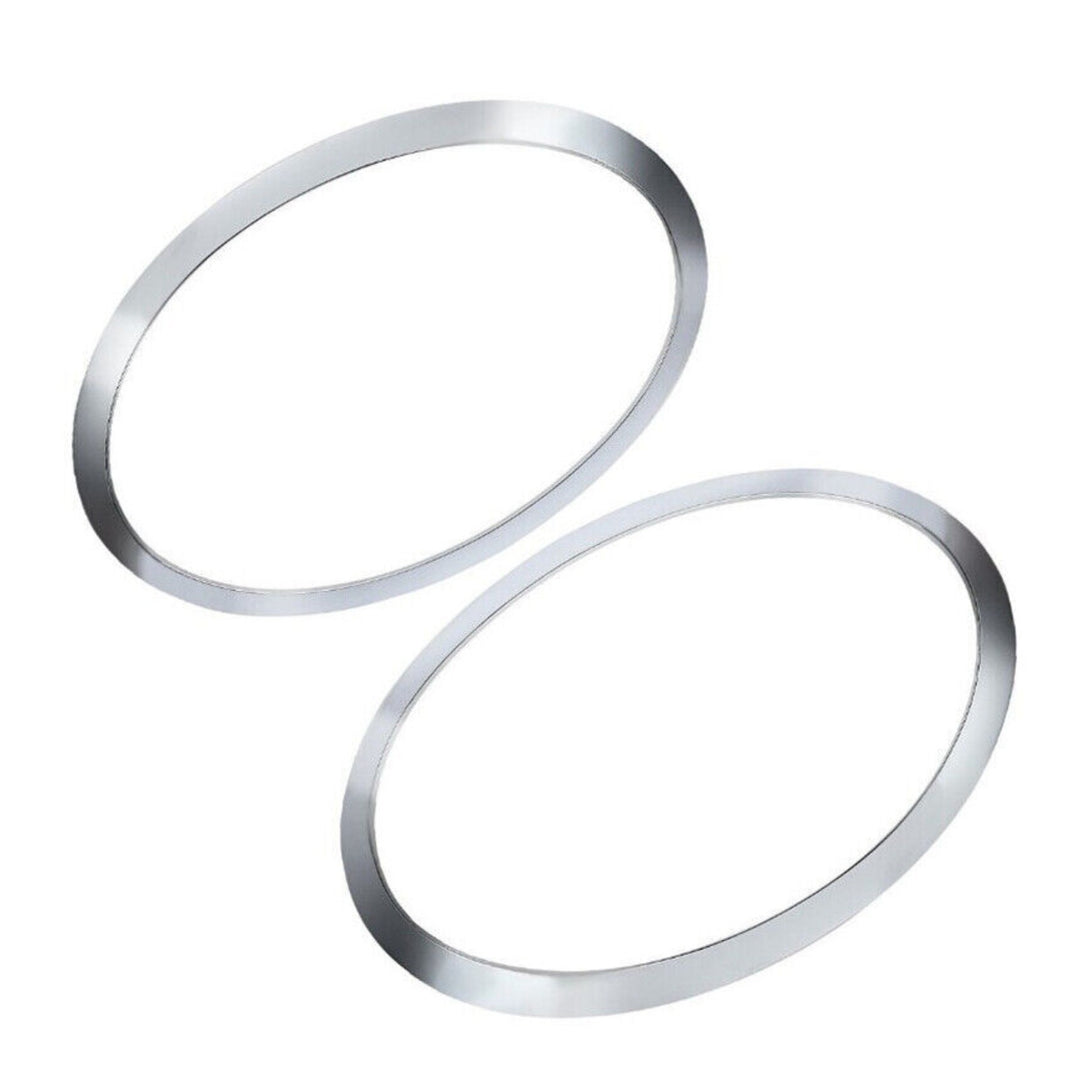 Chrome Headlight Trim Ring Pair for 2014-2019 MINI Cooper S F55 F56 F57
