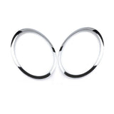 Chrome Headlight Trim Ring Pair for 2014-2019 MINI Cooper S F55 F56 F57
