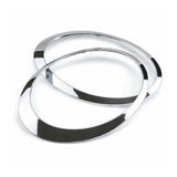 Chrome Headlight Trim Ring Pair for 2014-2019 MINI Cooper S F55 F56 F57