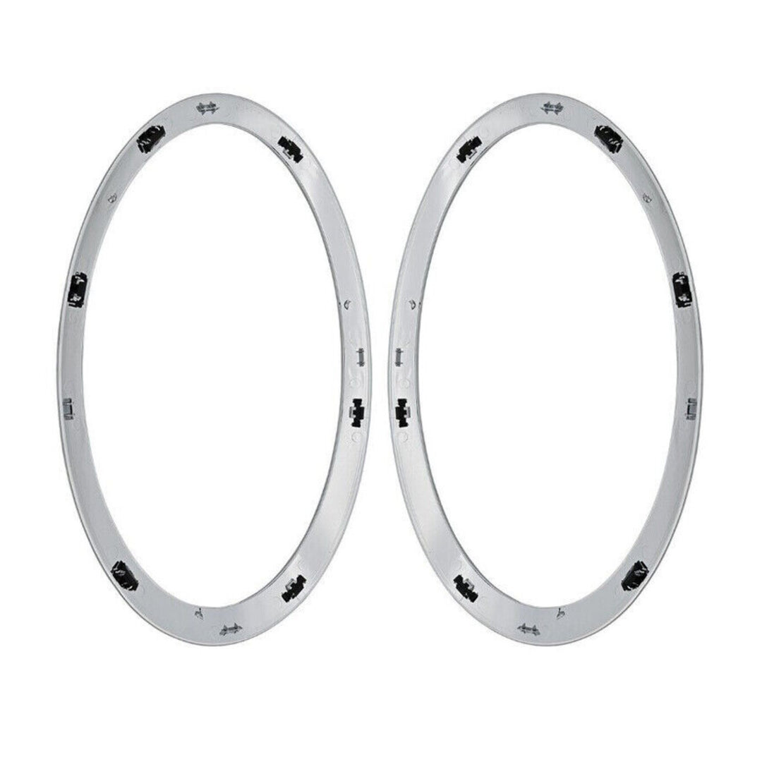 Chrome Headlight Trim Ring Pair for 2014-2019 MINI Cooper S F55 F56 F57