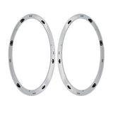 Chrome Headlight Trim Ring Pair for 2014-2019 MINI Cooper S F55 F56 F57