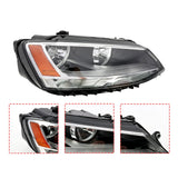 Chrome Headlights for 2011-2018 Volkswagen Jetta Front Headlamp Replacement Pair 5C7941005 5C7941006 5C7941006J – product image