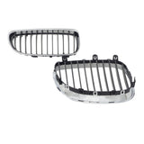 Chrome Kidney Grille Pair for 2008-2010 BMW 5 Series E60