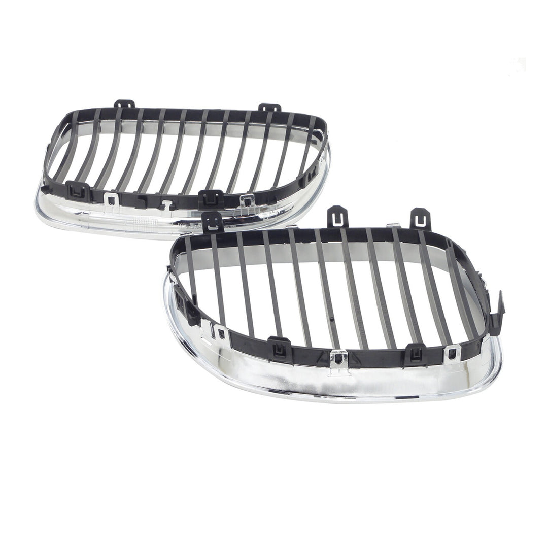 Chrome Kidney Grille Pair for 2008-2010 BMW 5 Series E60