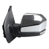 Chrome Left View Mirror Assembly BSD Camera Puddle Lamp For Ford F150 2015-2020 FL3Z17683PC – product image 7