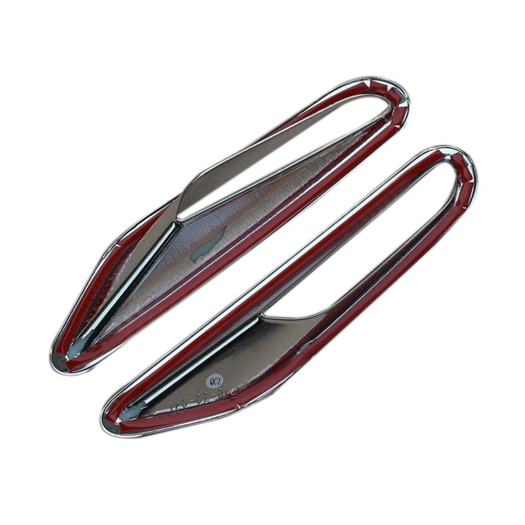 Chrome Rear Fog Light Cover Trim Pair for 2019-2025 Nissan Altima